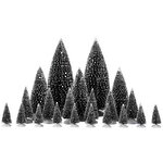 Набор статуэток Заснеженный Лес 8-23 см, 21 шт