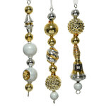 Набор елочных украшений Vintage Christmas: Soft Gold 15 см, 3 шт, стекло