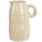 Керамическая ваза-кувшин Stanley 17 см бежевая