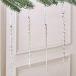 Набор елочных игрушек Сосульки Bainbridge 18 см, 4 шт