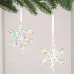 Набор елочных игрушек Снежинки Ice Symphony 12 см, 2 шт