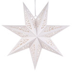 Бумажная звезда Wittland 45 см белая