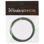 Проволока для декорирования Glitz зеленая