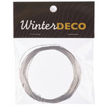 Проволока для декорирования Glitz серебряная