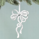 Елочная игрушка Бант - Tarkempol 15 см