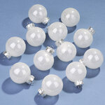 Елочные ПЭТ шары Albertine - Glaze Cloud 6 см, 12 шт