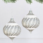 Пластиковые шары Луковки Pearl Ramona 10 см, 2 шт