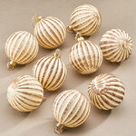 Елочные шары Gonneza - Gavi 6 см, 9 шт, пластик