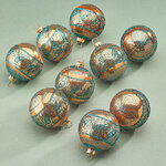 Елочные шары Faleron - Galatone 6 см, 9 шт, пластик