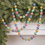 Бусы на елку Wellington - Panna Colori 1-3 см, 198 см, пластиковые