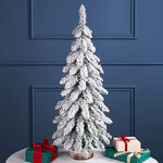 Искусственная елка Асти заснеженная 80 см, ПВХ