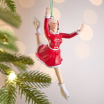 Елочная игрушка Девушка Миранда на коньках 14 см
