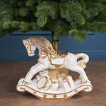 Подставка для елки Лошадка-Качалка с подарками - Enchantmas 47*40 см, диаметр ствола до 3.8 см