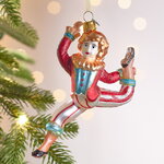 Елочная игрушка Гимнаст Альфредо - Circus Roncalli 13 см, стекло