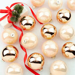 Елочные шары Первый Бал 8 см, 16 шт, стекло