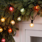 Гирлянда из лампочек Light Mood 6 м, 20 теплых белых LED ламп, черный ПВХ, коннектор, IP44