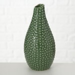 Керамическая ваза Tessa 18 см темно-зеленая