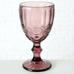 Бокал для вина Монруж 17 см розовый, стекло
