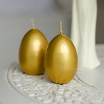 Пасхальная свеча Яйцо Golden 6 см