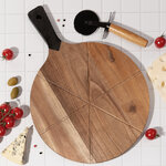 Доска для пиццы Loxton с ножом 42*30 см