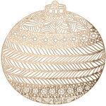 Набор сервировочных салфеток Celebration Copper 38 см, 4 шт