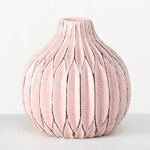 Керамическая вазочка Жюстин 11 см нежно-розовая