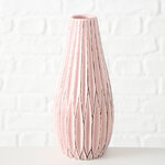 Керамическая ваза Жюстин 24 см нежно-розовая