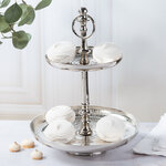 Этажерка для фруктов двухъярусная Бьянка 30 см