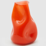 Декоративная ваза Альбиора 23 см мандариновая