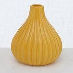 Керамическая вазочка Wilma 12 см желтая