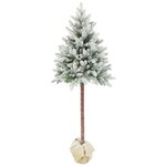 Искусственная елка на ножке Мия заснеженная 180 см, ЛИТАЯ + ПВХ