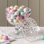 Конфетница с крышкой Bogota 15*10 см, стекло