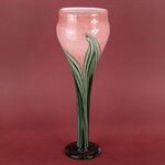 Декоративная ваза Albigono 45 см розово-зеленая