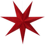 Подвесная звезда Estelar 75 см красная