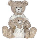 Новогодняя фигурка Медвежья Нежность: Папа и малыш Винни 8 см