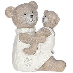 Новогодняя фигурка Медвежья Нежность: Мама и малыш Винни 8 см