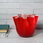 Декоративная ваза Алеберта 18 см красная
