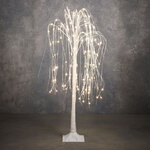Светодиодное дерево Ива Рекмонд 120 см, 140 теплых белых LED ламп, таймер, IP44