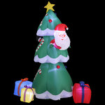 Надувная фигура Елка с подарками - Christmas is coming 230 см с LED подсветкой, IP44