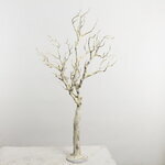 Декоративное дерево Элерия 70 см белое