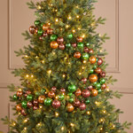 Гирлянда из елочных шаров Королевский Браслет - Winter Gems 180*14 см, пластик