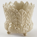 Декоративная ваза-кашпо Pianta Felice 13 см белая