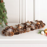Подсвечник из шишек Лесное Очарование 54 см