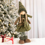 Декоративная фигурка Малышка Рейчел в зеленом колпачке 46 см