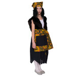Карнавальный костюм Баба Яга, рост 122-134 см