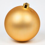 Пластиковый шар Sonder 30 см золотой матовый