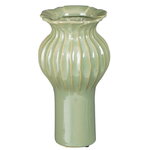 Керамическая ваза Ornamentum 30 см нежно-зеленая