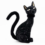 Декоративная фигура Черный Кот Мистик - Nightmares Waltz 39 см