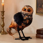 Декоративная фигура Сова Эстелла - Бархатный Сумрак 33 см