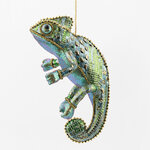 Настенный декор Хамелеон - Ecailles de Lumiere 25 см зеленый